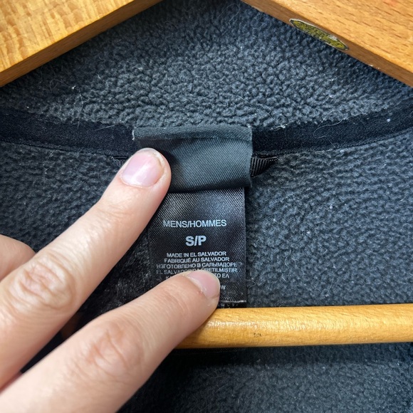 The North Face Black Fleece Jacket Men’s Small - Picture 7 of 9